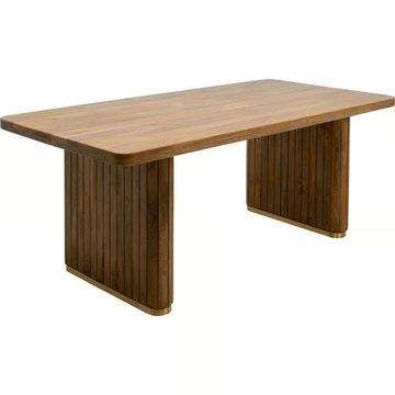 GRACE - Rectangular solid wood table by KARE Design - view 3